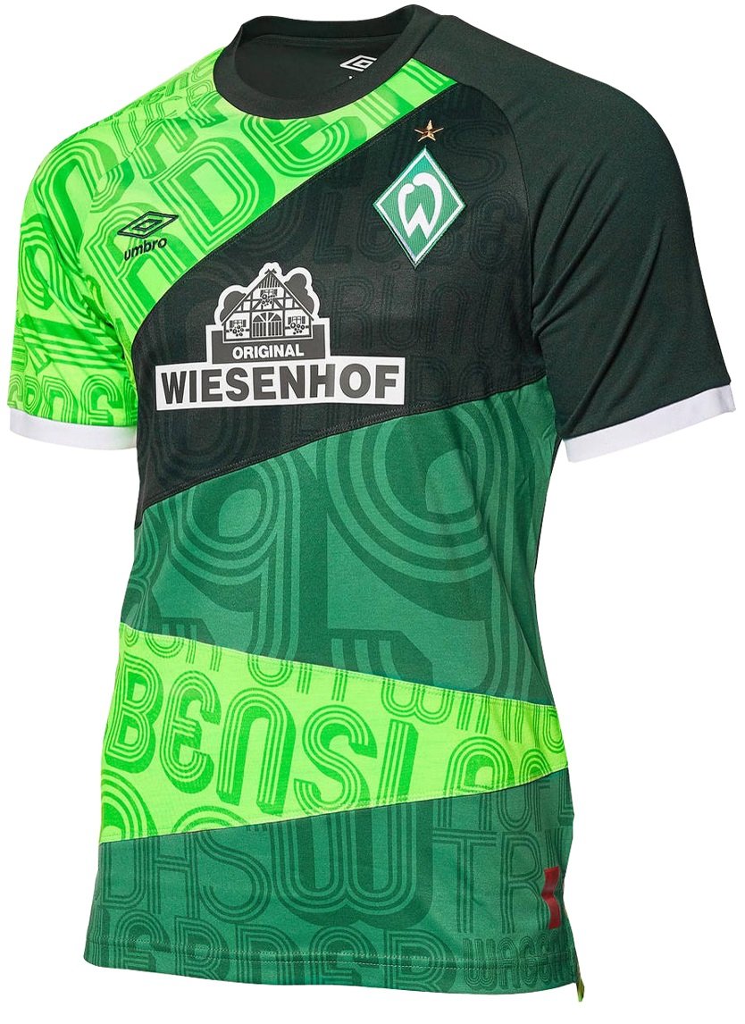 Camisa oficial Umbro Werder Bremen 120 anos 